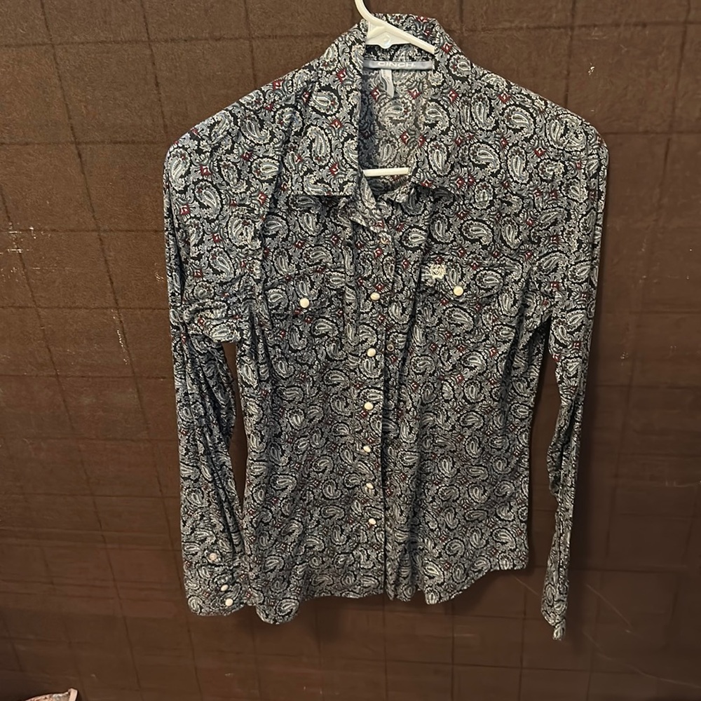 Cinch snap shirt!